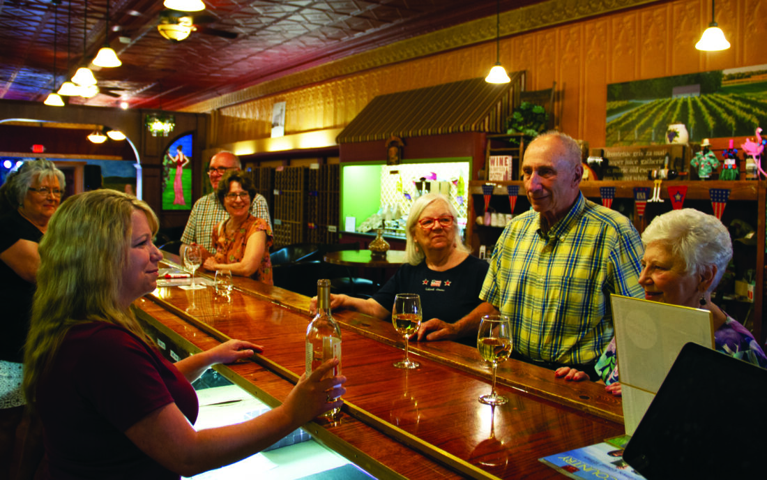 Business Profile Leigh’s Garden Winery has developed a following in